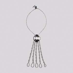 Vintage Armani Beads Tassel Necklace