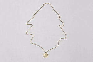 9ct Gold Medal Necklace