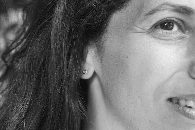 Laura Gravestock's incredibly simple but ingenious earrings