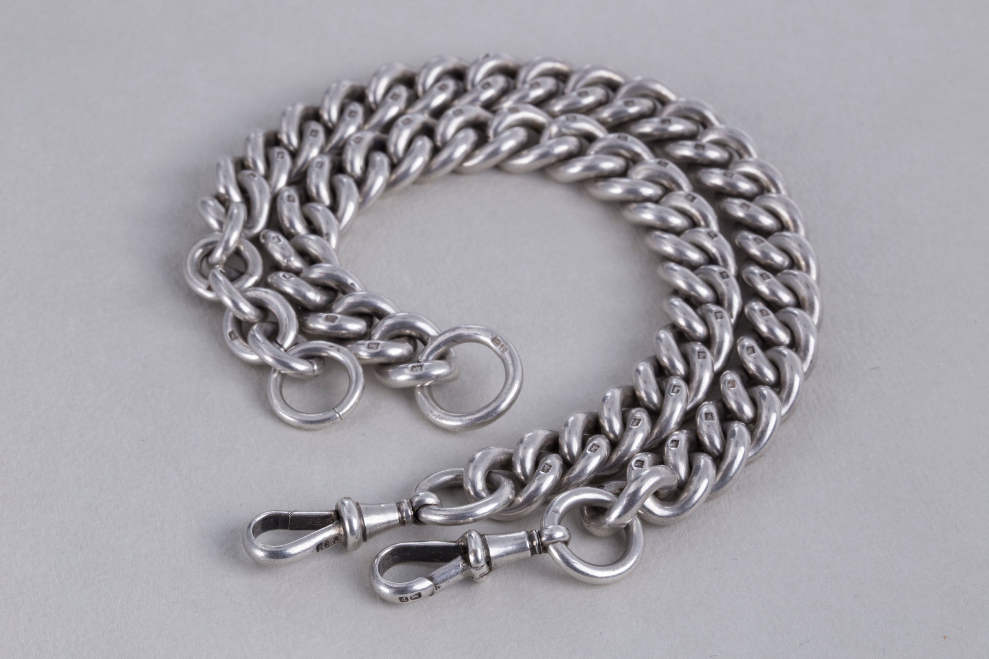 Vintage Silver Chain Bracelet #1