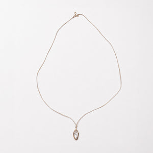 Vintage Pippa Small Herkimer Diamond Pendant Necklace
