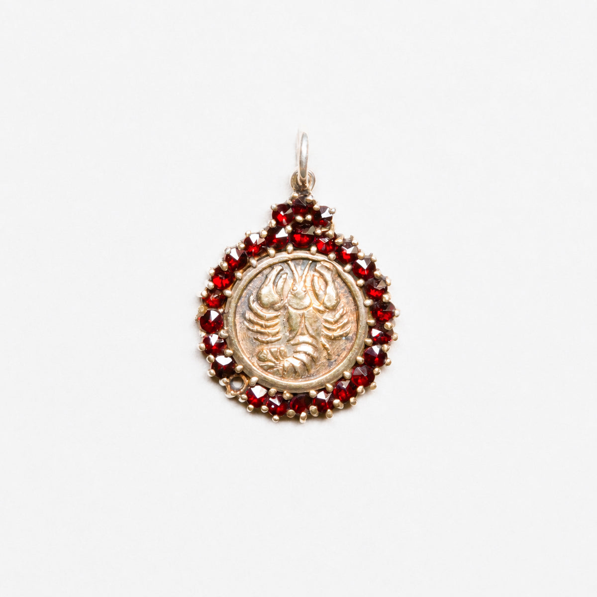 Vintage Scorpio Charm Pendant