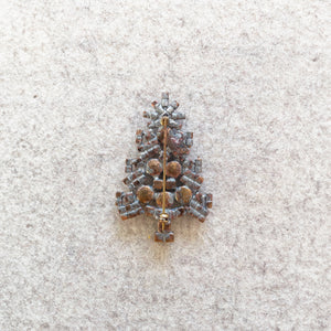 Vintage Christmas Tree Brooches