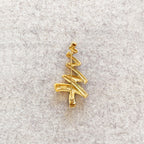 Vintage Christmas Tree Brooches