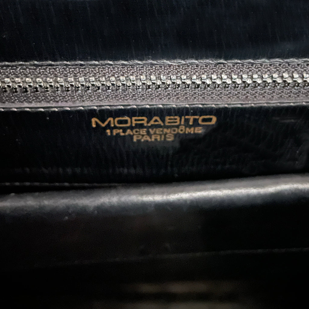 Vintage Morabito Niloticus Crocodile Kelly / Scala Bag 28cm