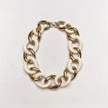 Vintage Givenchy Gold and Enamel Chain Necklace