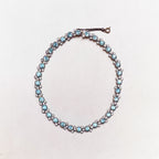 1930s Vintage Blue Crystal Necklace