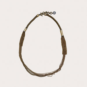 Vintage Lanvin Long Multi-strand Chain Necklace