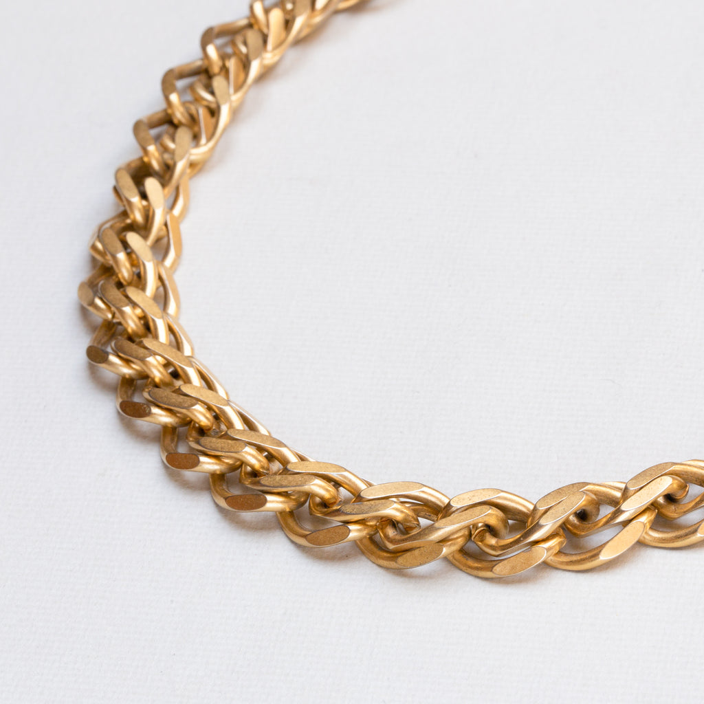 Vintage Givenchy Gold Chain Necklace