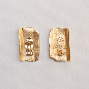 Vintage Trifari Gold Clip-on Earrings