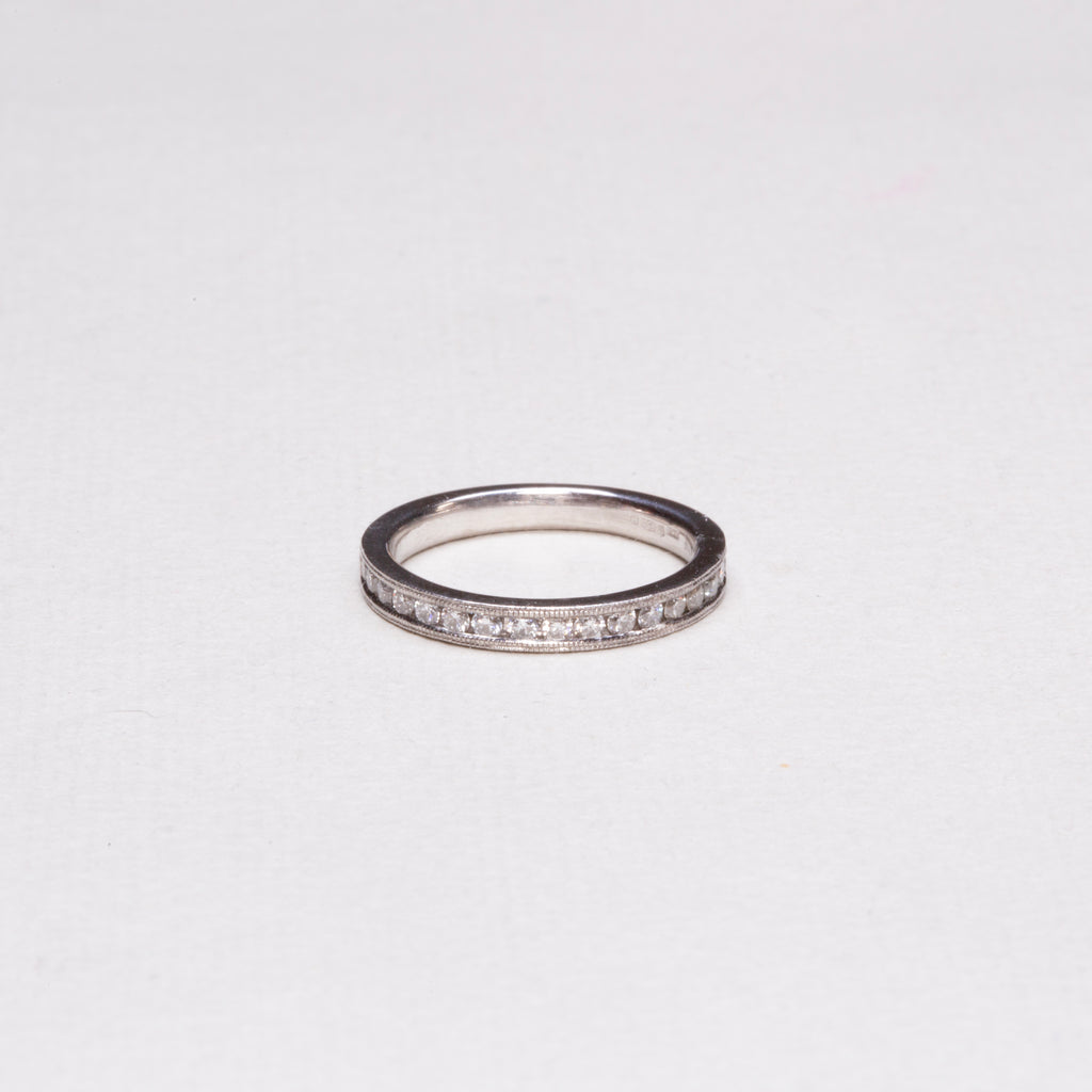 Edwardian Platinum Diamond Eternity Ring