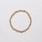 Vintage Gold Anchor Link Chain Bracelet