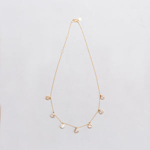 18ct Gold Polki Diamond Garland Necklace