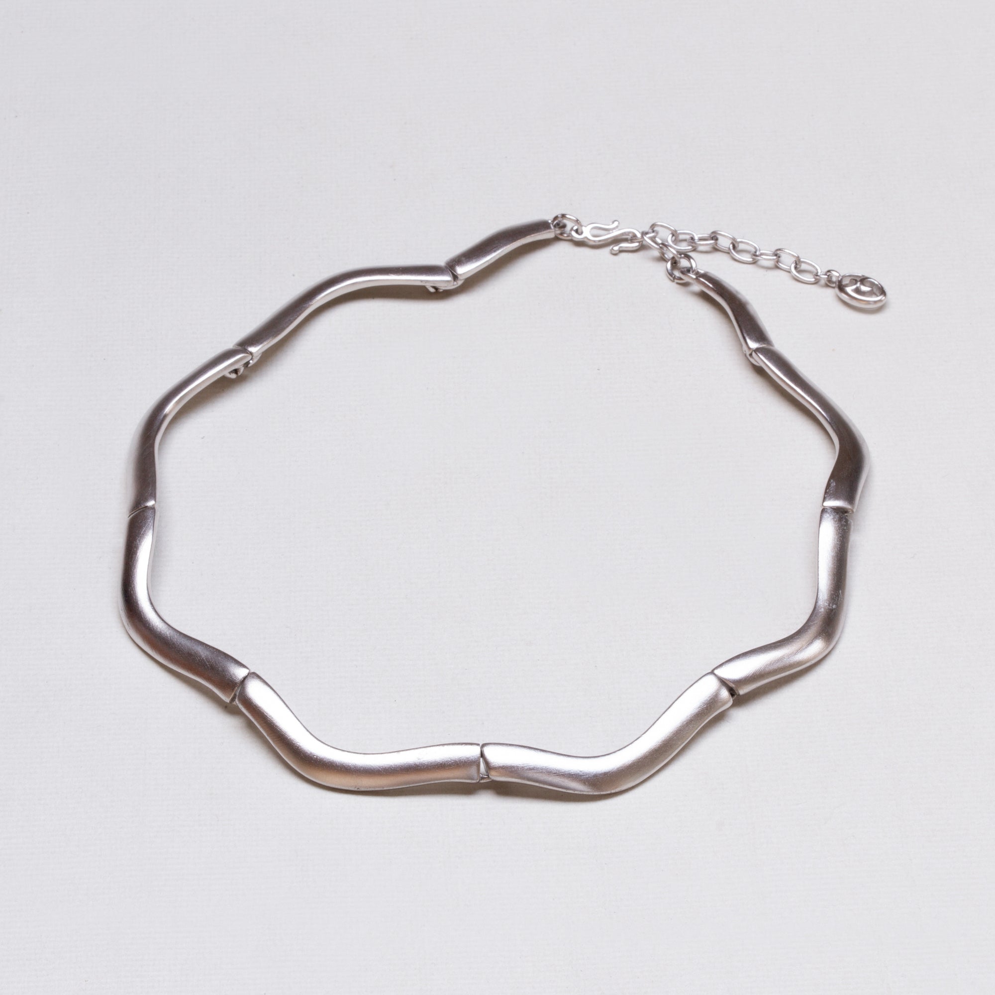 Vintage Givenchy Silver Choker Necklace