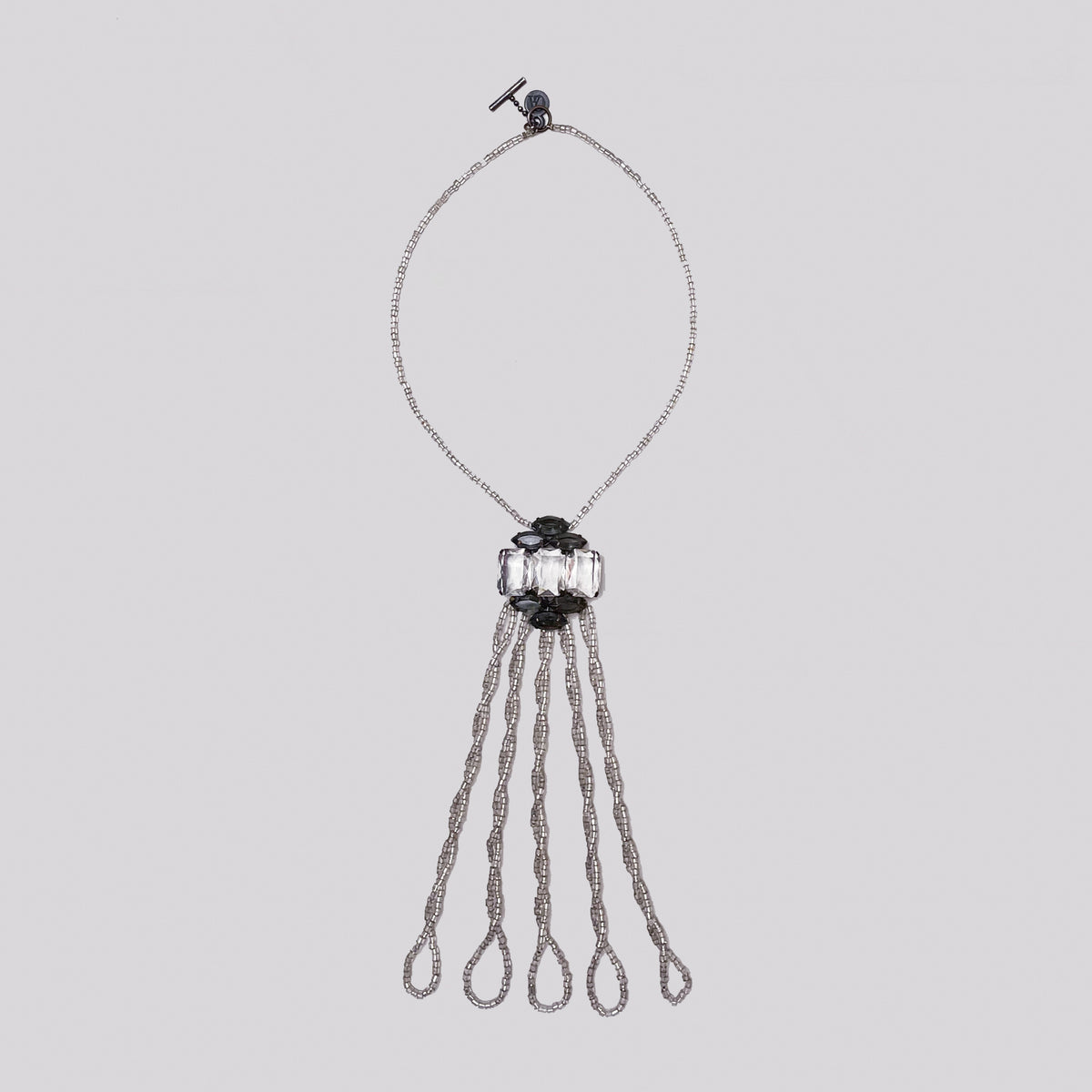 Vintage Armani Beads Tassel Necklace