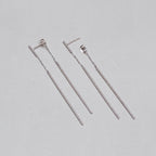 Florentine Finish Double Magic Wand Earrings