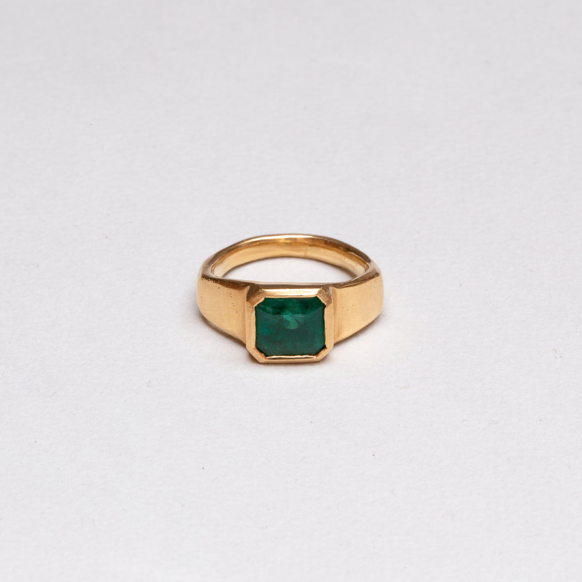 22ct Gold Emerald Ring