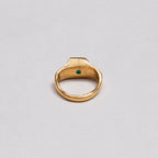 22ct Gold Emerald Ring