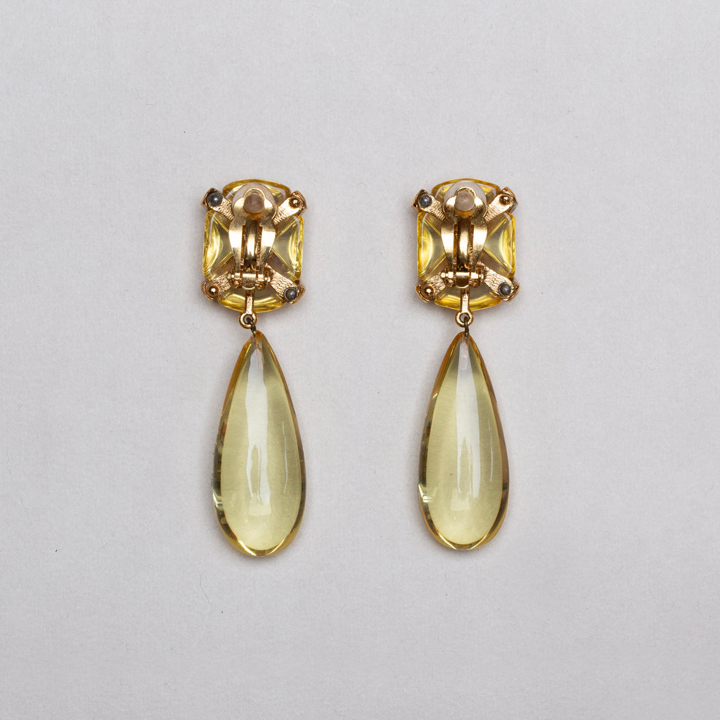 Vintage Sonia Rykiel Clip-on Earrings