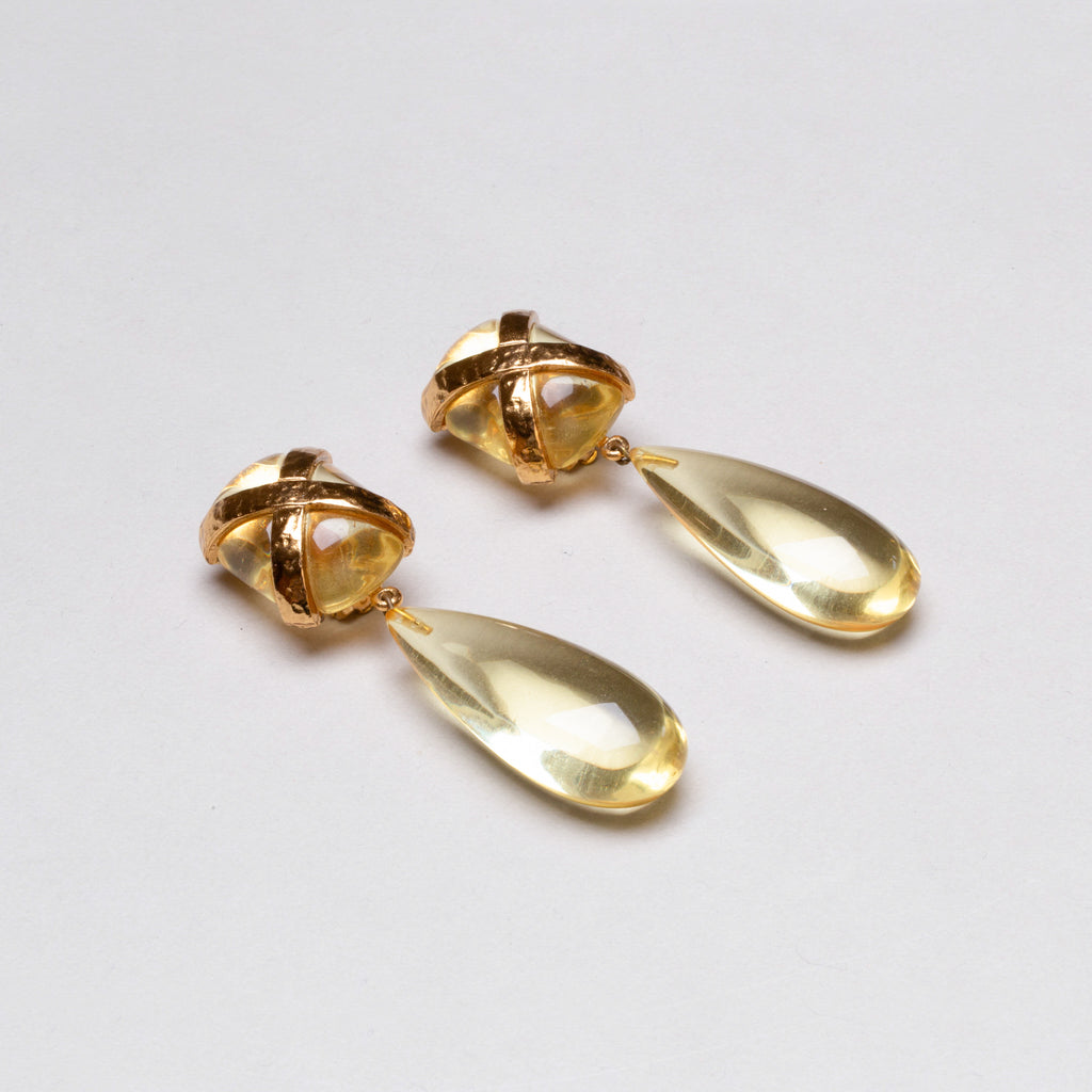 Vintage Sonia Rykiel Clip-on Earrings