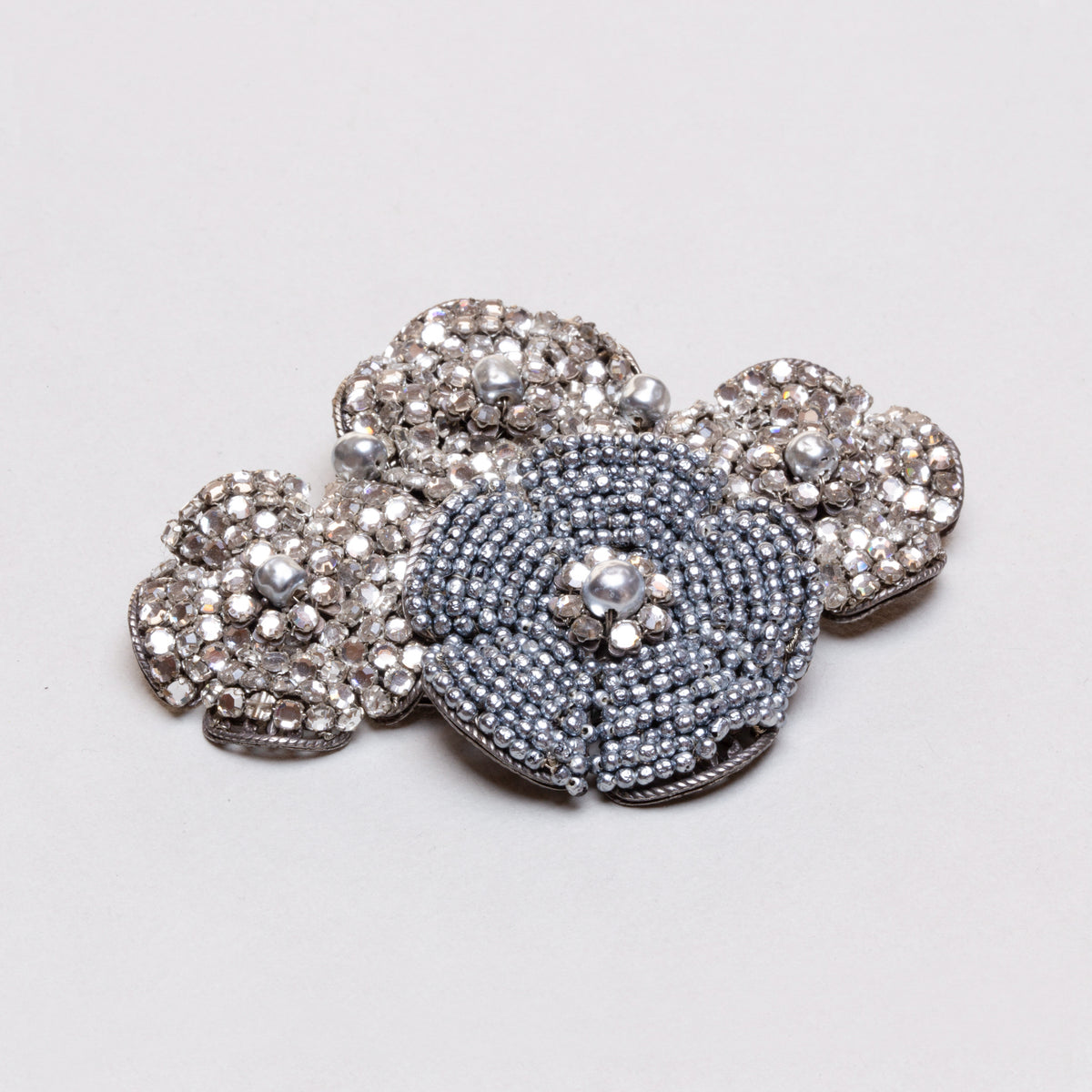 Vintage Miriam Haskell Flower Brooch