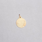 Vintage 9ct Gold Madonna Pendant
