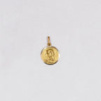 Vintage 9ct Gold Madonna Pendant (Small)