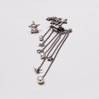 Vintage Dior Tribales Drop Earrings with Bee, Pearls and Stars