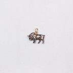 Vintage 9ct Gold Taurus Charm