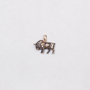 Vintage 9ct Gold Taurus Charm