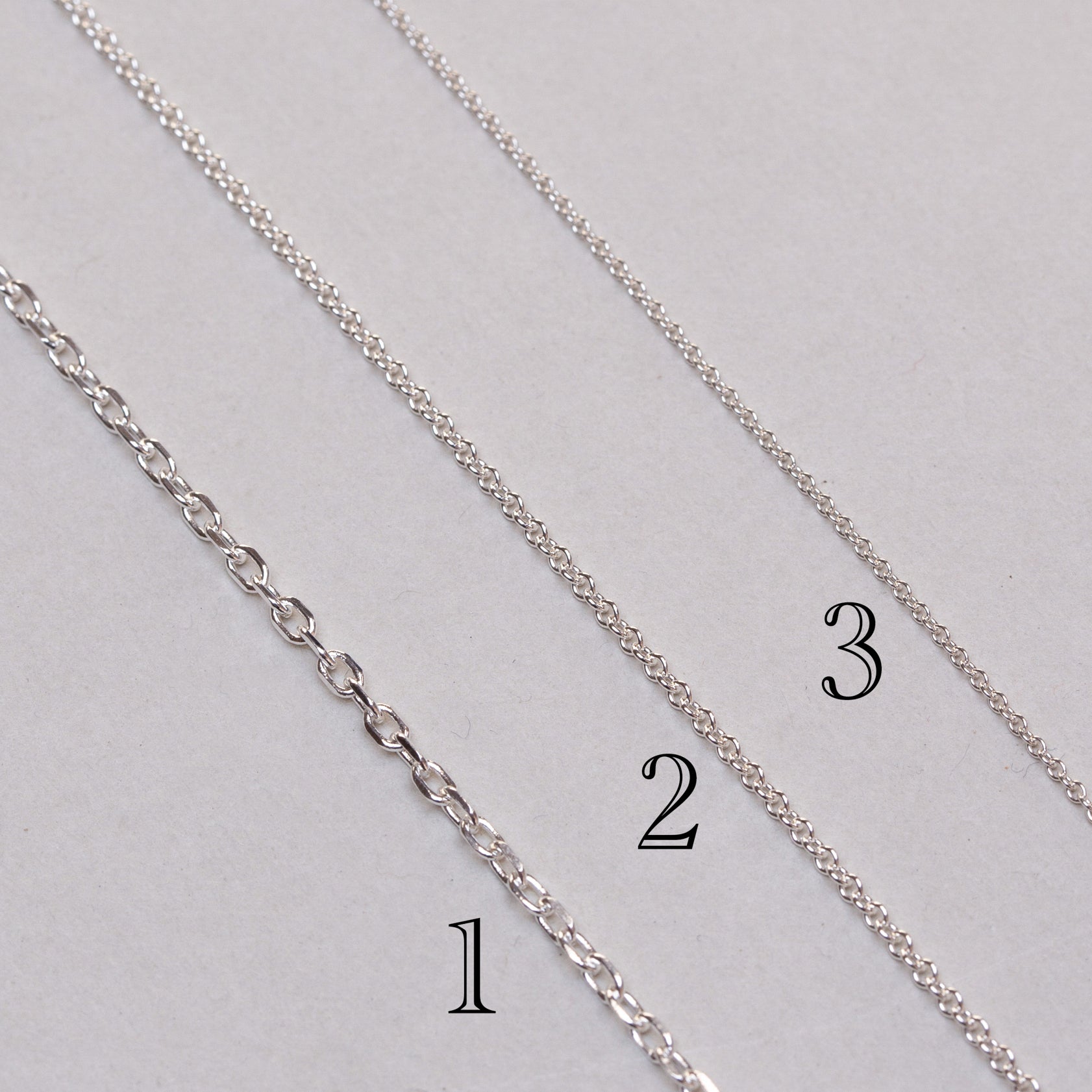 Sterling Silver Chains