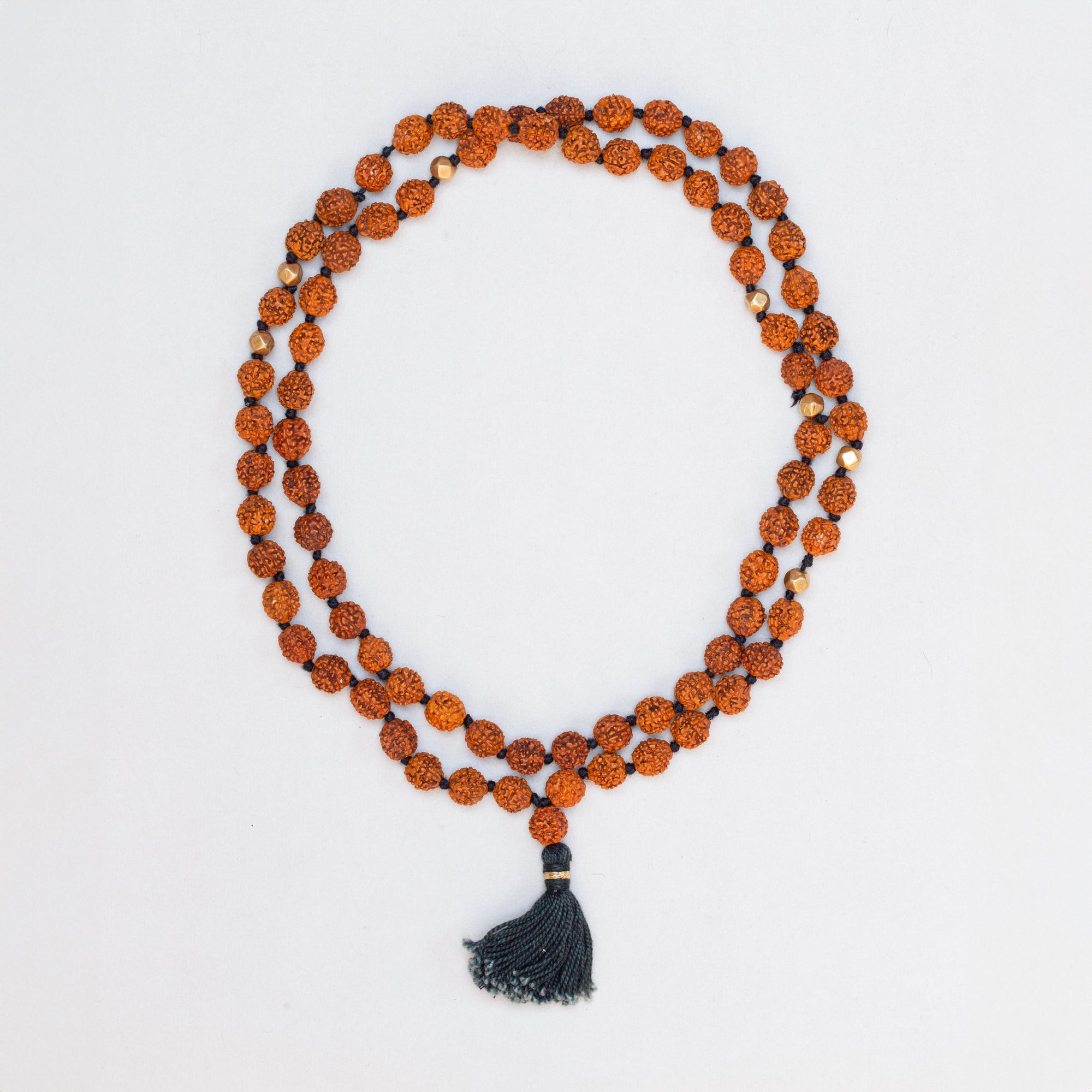 Vintage Rudraksha Beads Necklace