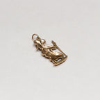 Vintage 9ct Gold St Christopher's Figure Pendant Charm