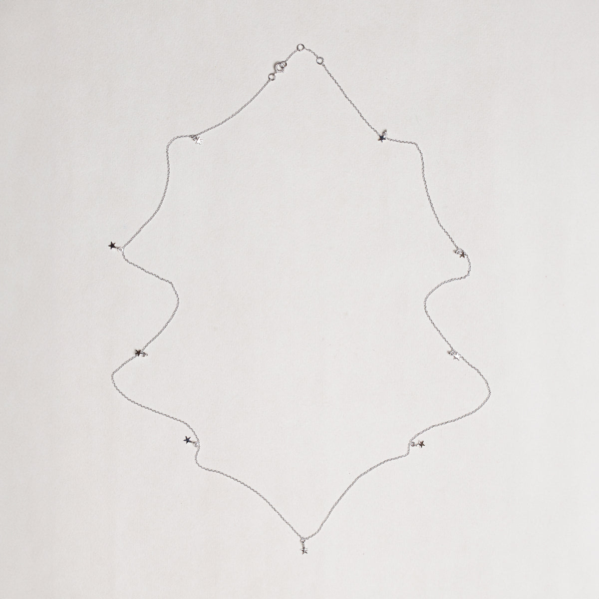 Long Star Station Necklace