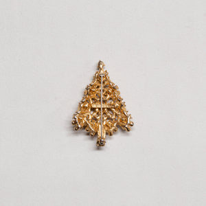 Vintage Christmas Tree Brooch