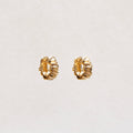 Scrunchie Huggie Hoop Earrings