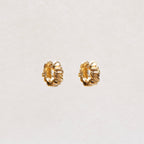 Scrunchie Huggie Hoop Earrings