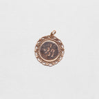 Vintage Spinning I Love You Charm Pendant