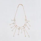 Vintage Pippa Small Waterfall Necklace with Labradorite