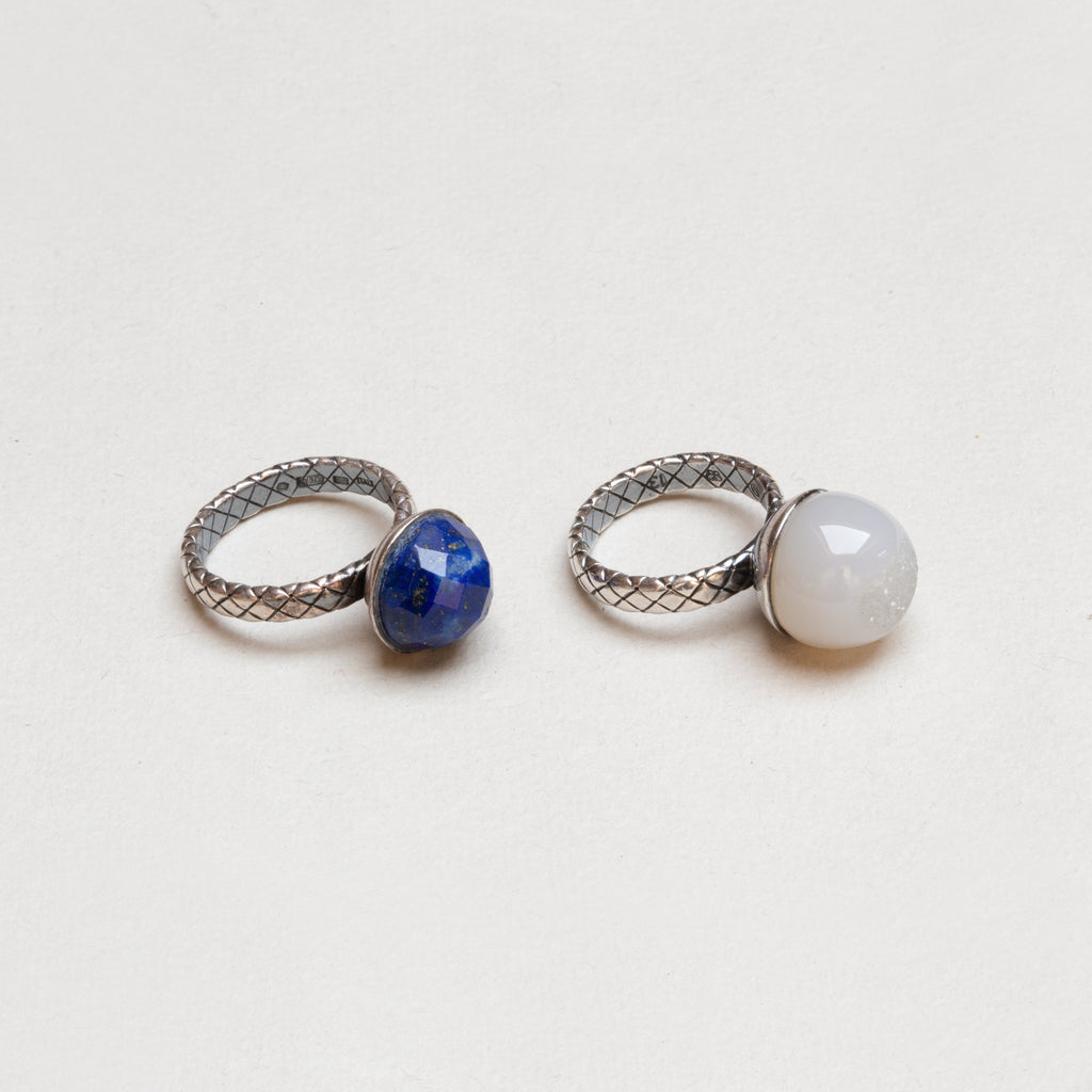Vintage Bottega Veneta Intrecciato Rings