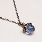 Vintage Astrology Ball Pendant with Silver Chain