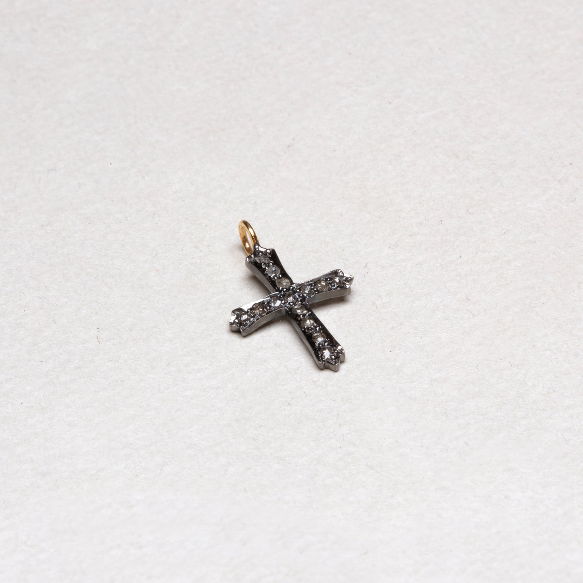 Diamond Cross Charm #2