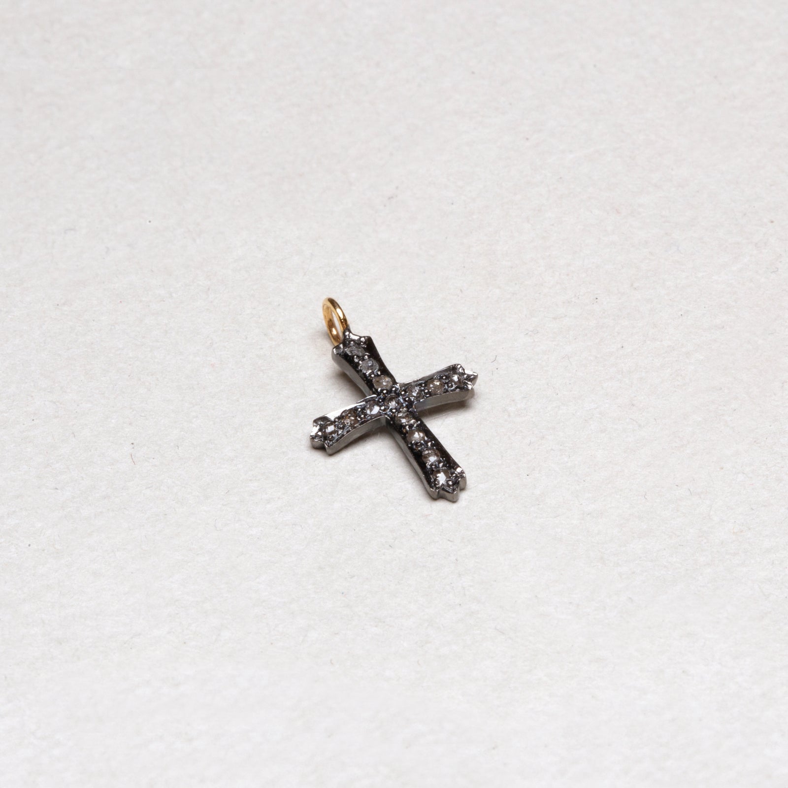 Diamond Cross Charm #2
