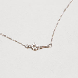 Vintage Tiffany Sterling Silver Elsa Peretti Cross Necklace
