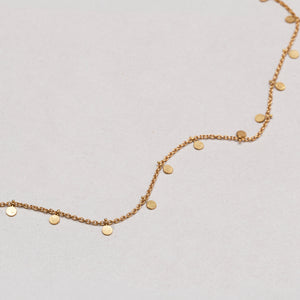 Long Dot Necklace
