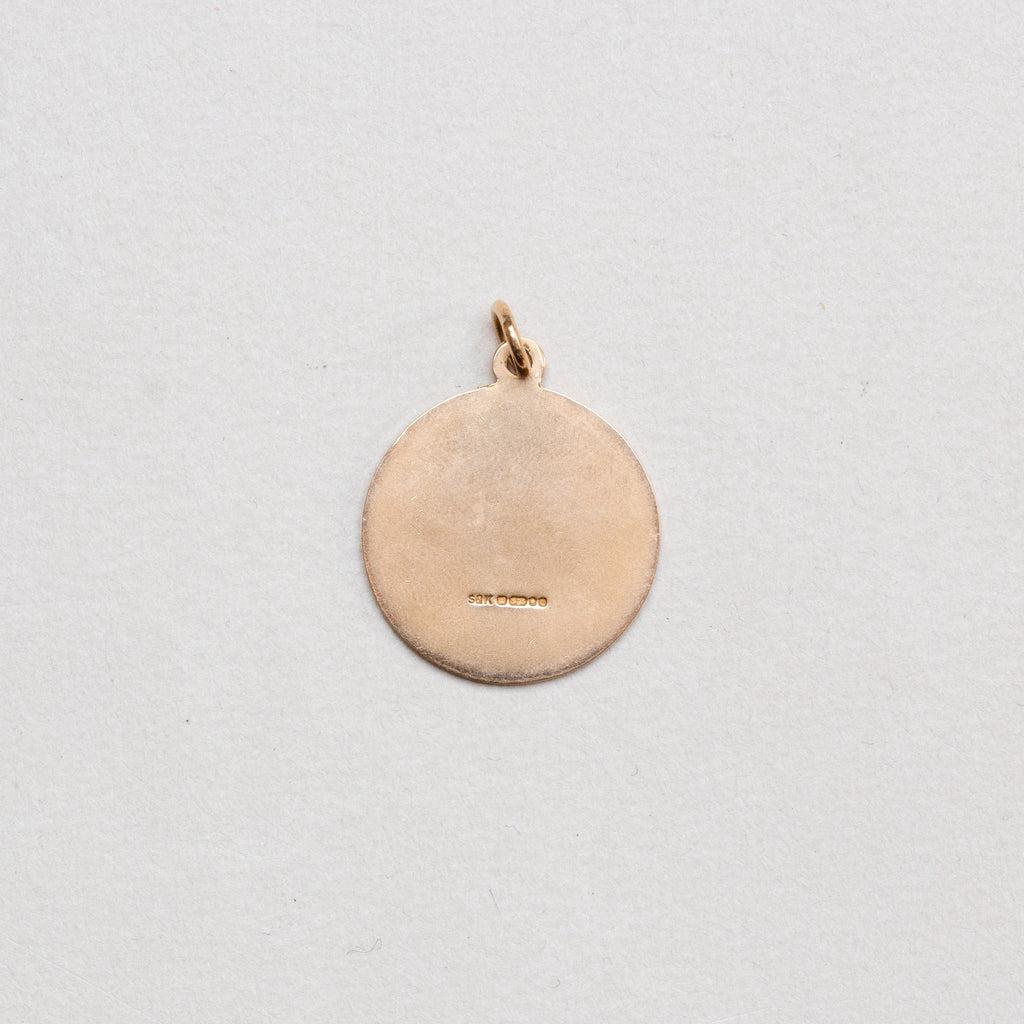 Vintage 9ct Gold Pisces Charm Pendant