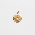 Vintage 18ct Gold St Teresa Pendant Charm