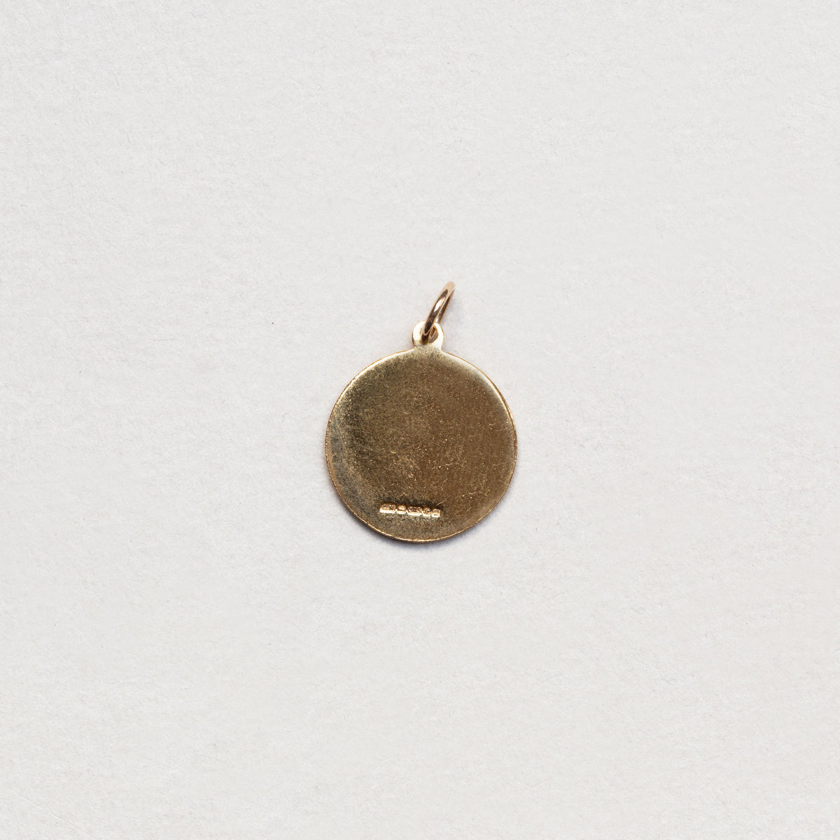Vintage 9ct Gold Libra Charm Pendant