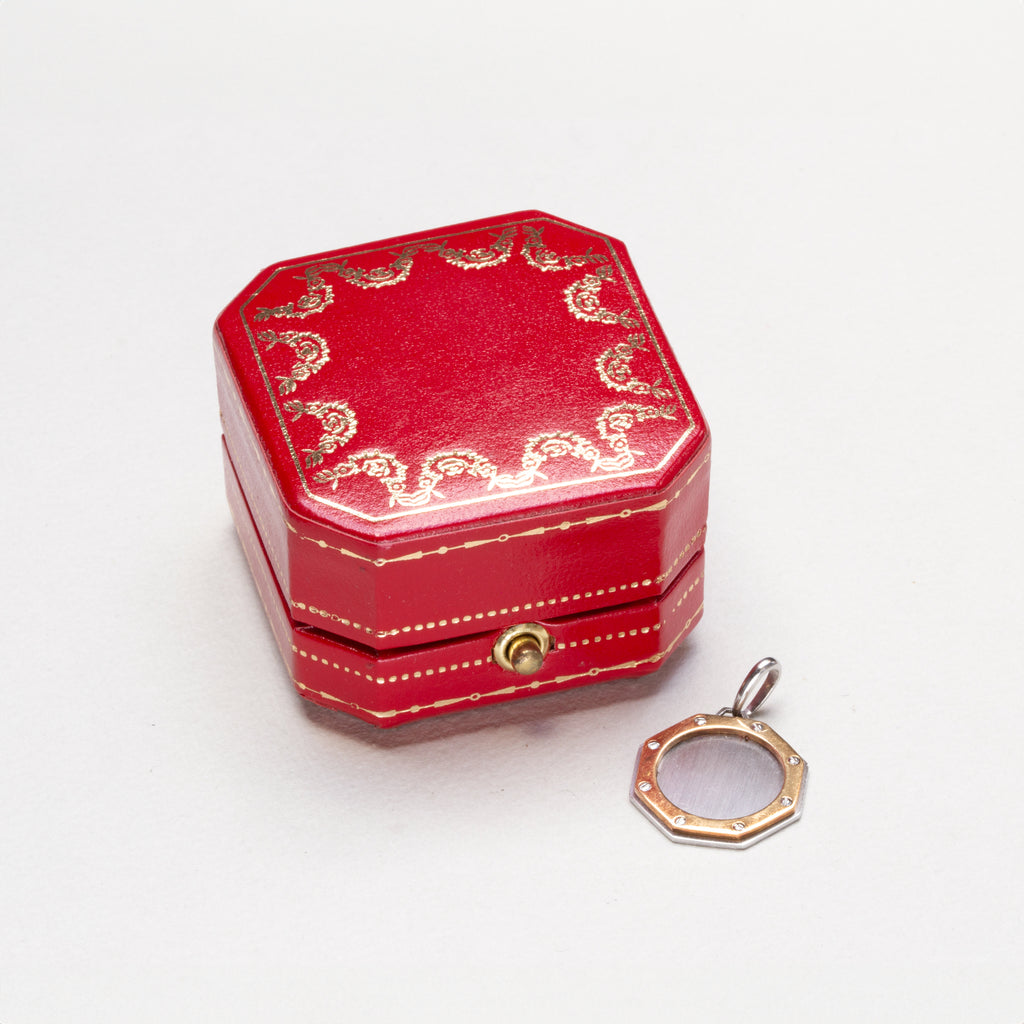 Vintage Cartier Santos Oretacier Charm Pendant