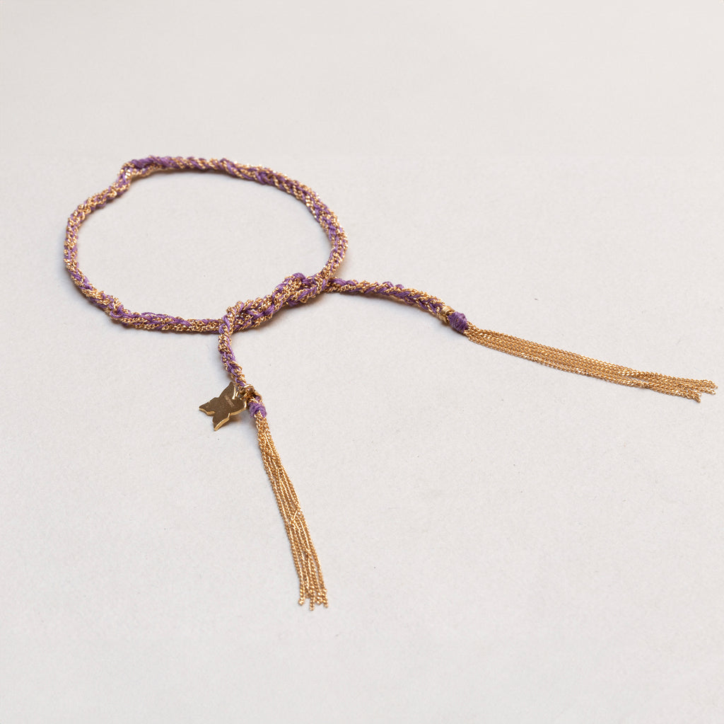Vintage Carolina Bucci Lucky Bracelet with Charms